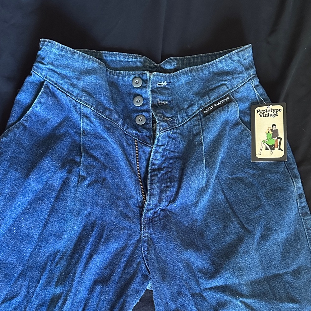 Vintage Rockies Women's Blue Jeans